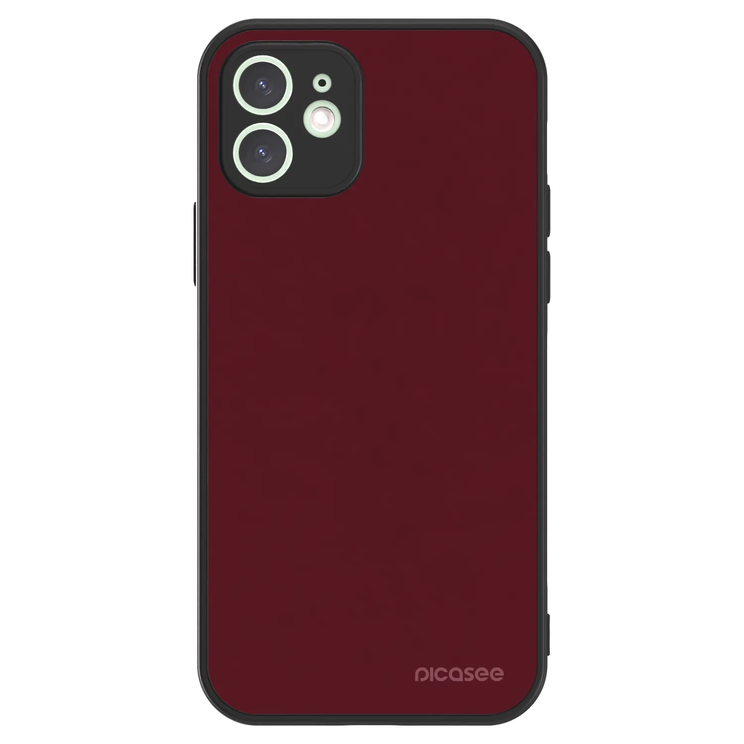 Picasee ULTIMATE CASE MagSafe za Apple iPhone 12 - Burgundy red