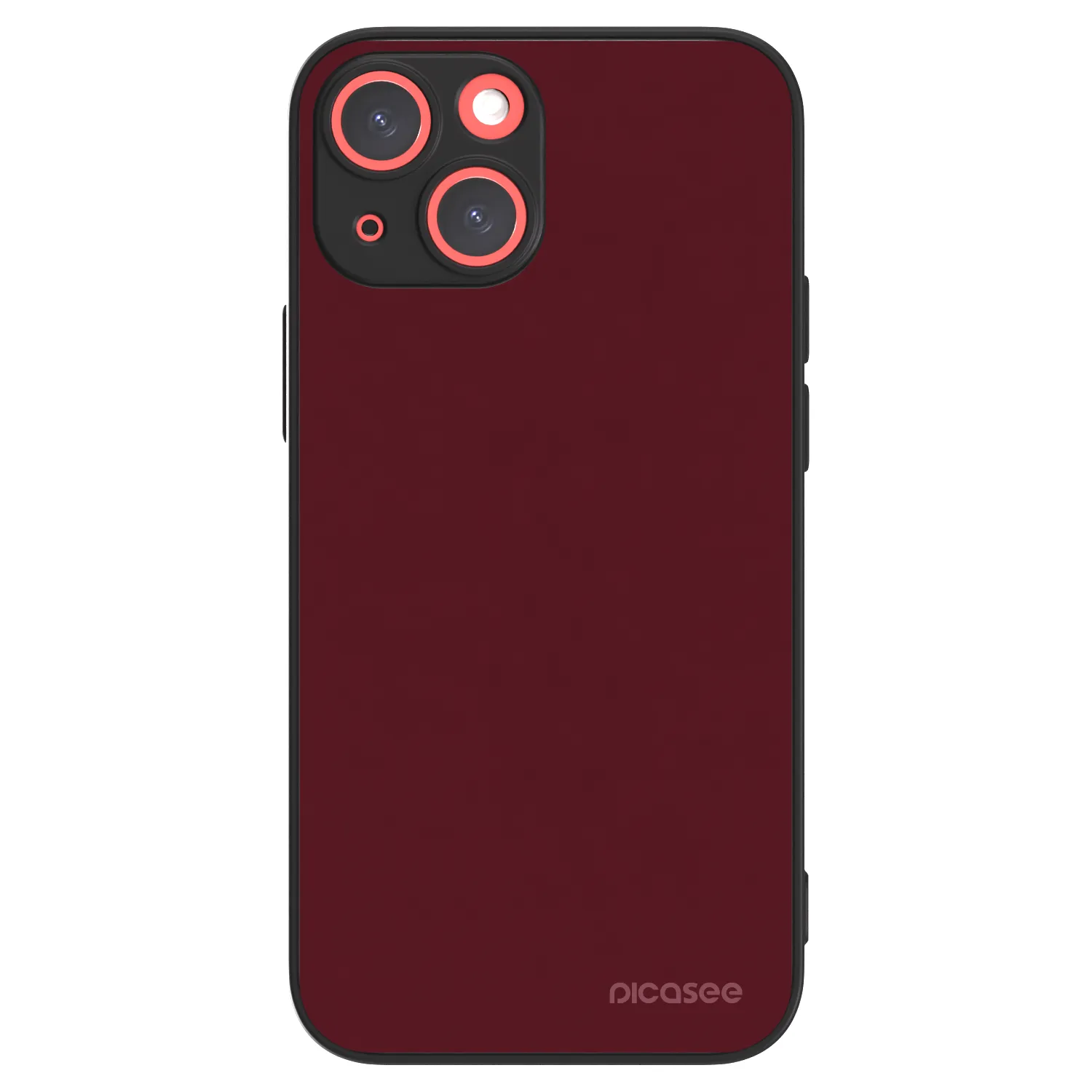 Picasee ULTIMATE CASE MagSafe za Apple iPhone 13 mini - Burgundy red