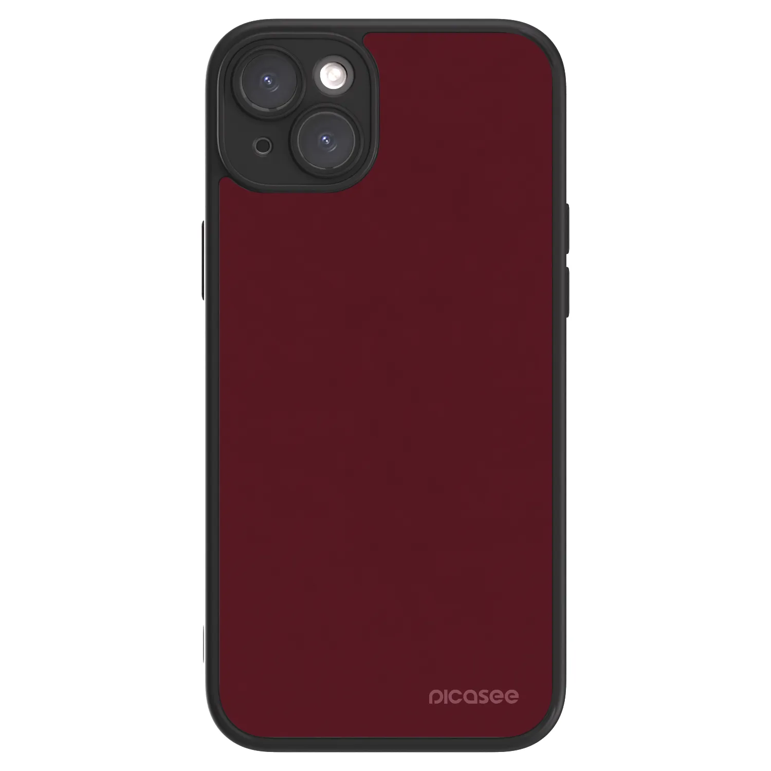 Picasee ULTIMATE CASE MagSafe za Apple iPhone 15 Plus - Burgundy red