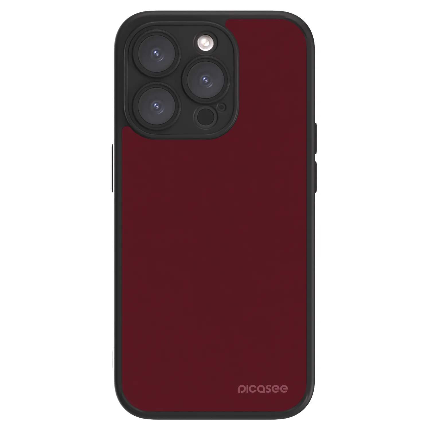 Picasee ULTIMATE CASE MagSafe za Apple iPhone 15 Pro - Burgundy red