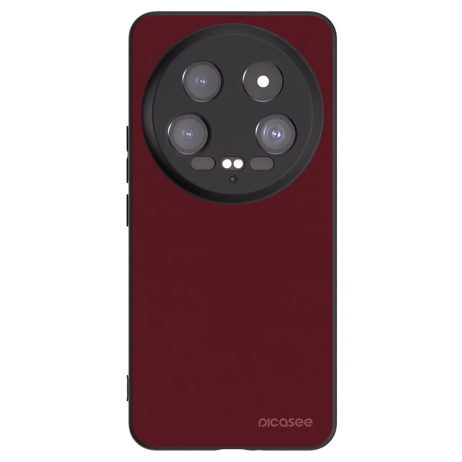 Picasee crna silikonska maskica za Xiaomi 14 Ultra - Burgundy red