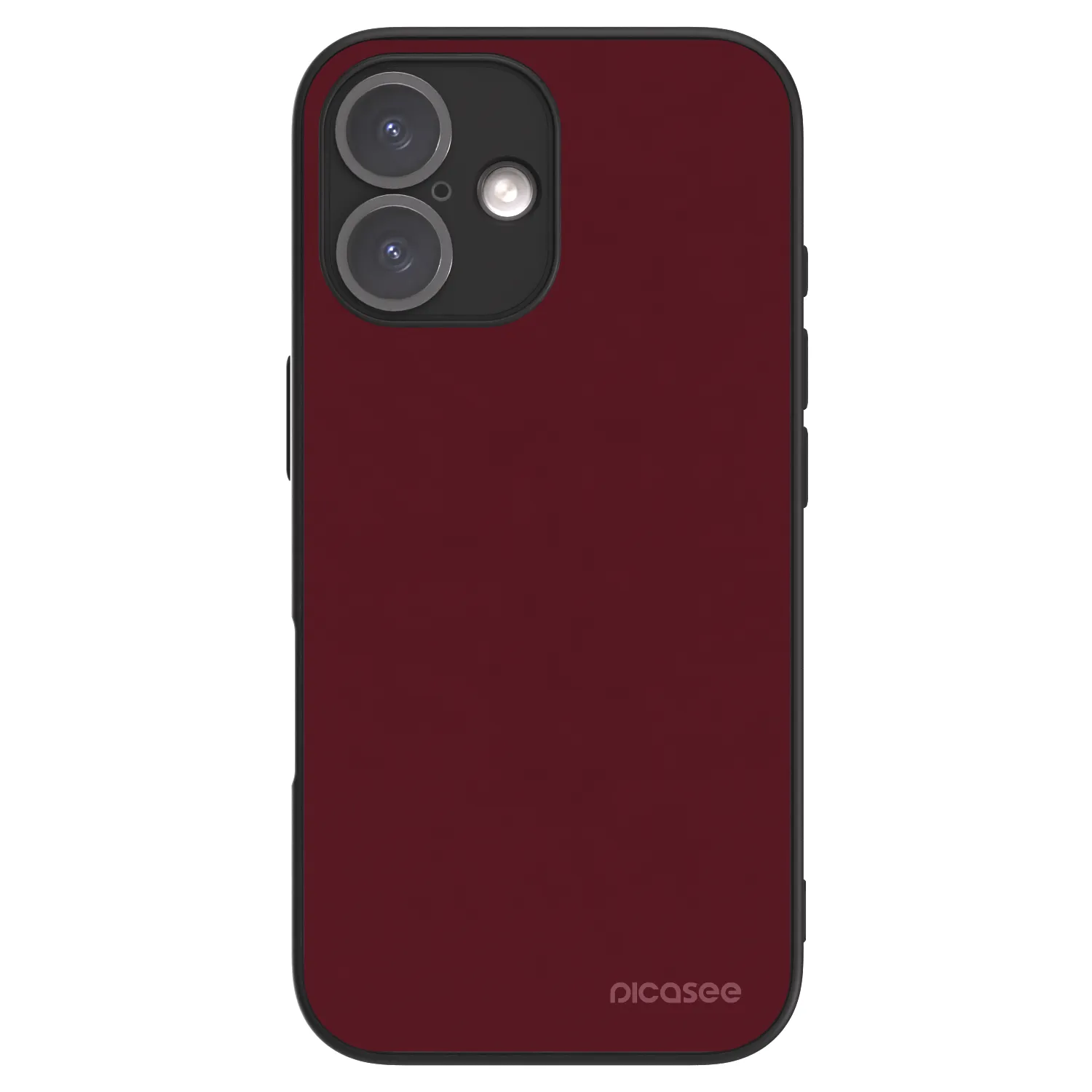 Picasee ULTIMATE CASE MagSafe za Apple iPhone 16 - Burgundy red