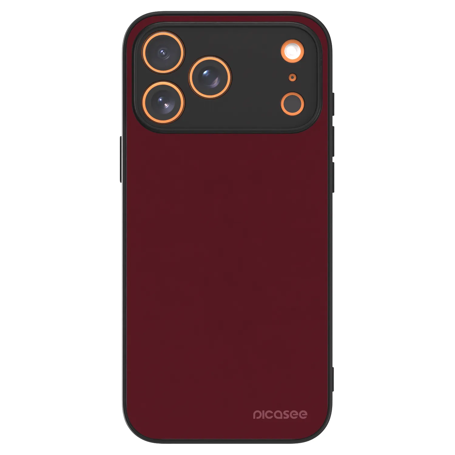 Picasee ULTIMATE CASE MagSafe za Apple iPhone 17 Pro Max - Burgundy red