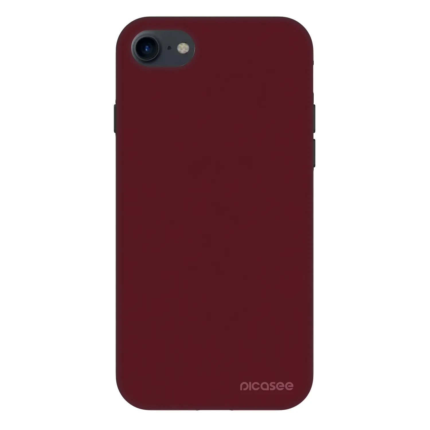 Picasee Fashion Case za Apple iPhone 8 - Burgundy red
