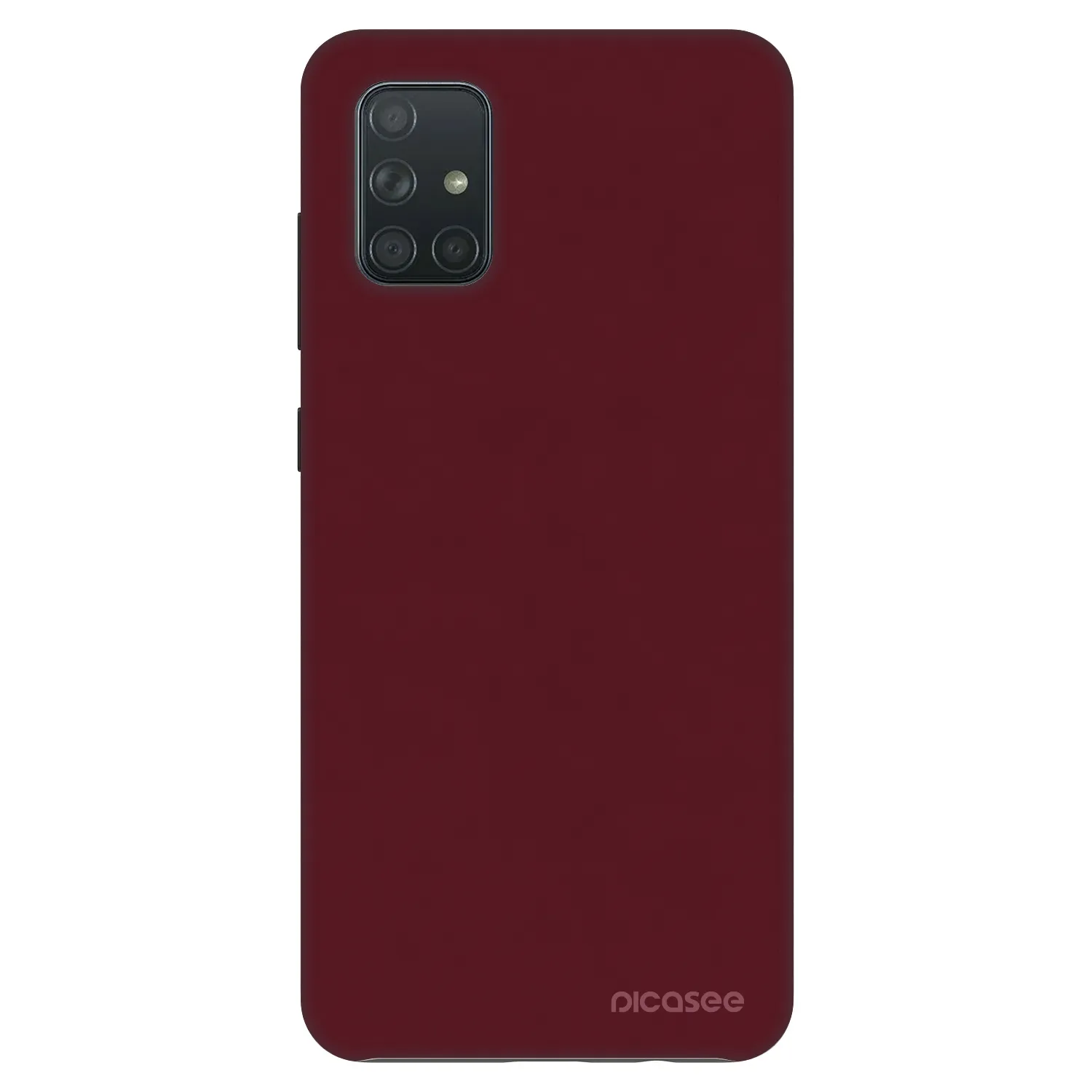 Picasee Fashion Case za Samsung Galaxy A71 A715F - Burgundy red