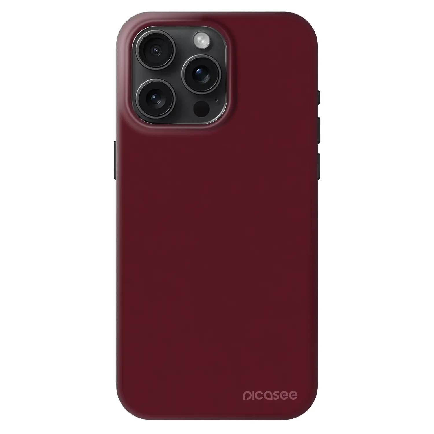 Picasee Fashion Case MagSafe za Apple iPhone 15 Pro Max - Burgundy red