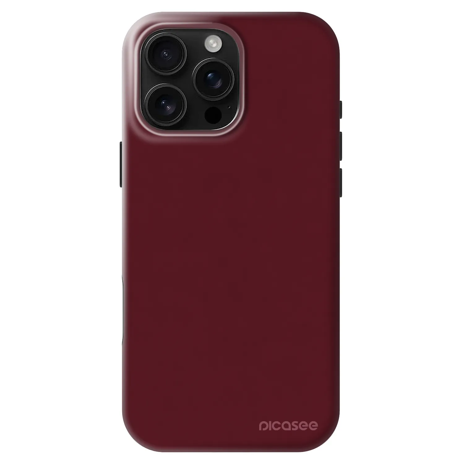 Picasee Fashion Case MagSafe za Apple iPhone 16 Pro Max - Burgundy red