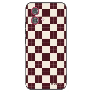 Maskica za Motorola Moto G84 5G - Checked Away