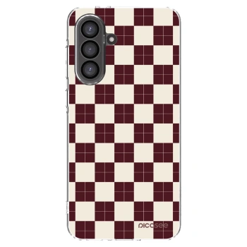 Picasee silikonska prozirna maskica za Samsung Galaxy A56 5G A566B - Checked Away