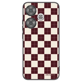 Picasee crna silikonska maskica za Xiaomi Poco F6 - Checked Away