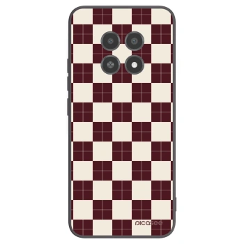 Picasee crna silikonska maskica za Realme 12X - Checked Away