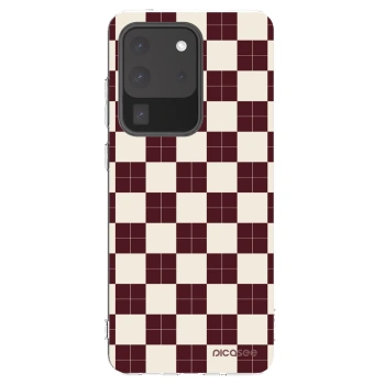 Picasee silikonska prozirna maskica za Samsung Galaxy S20 Ultra 5G G988F - Checked Away