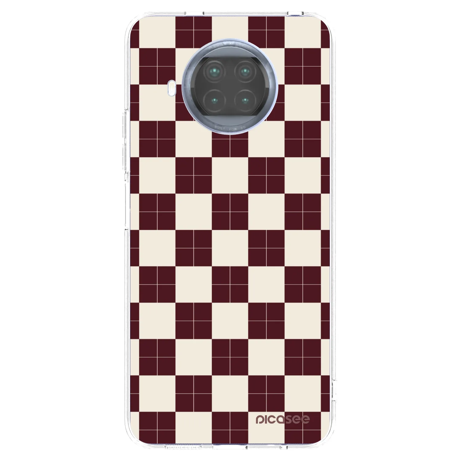 Picasee silikonska prozirna maskica za Xiaomi Mi 10T Lite - Checked Away