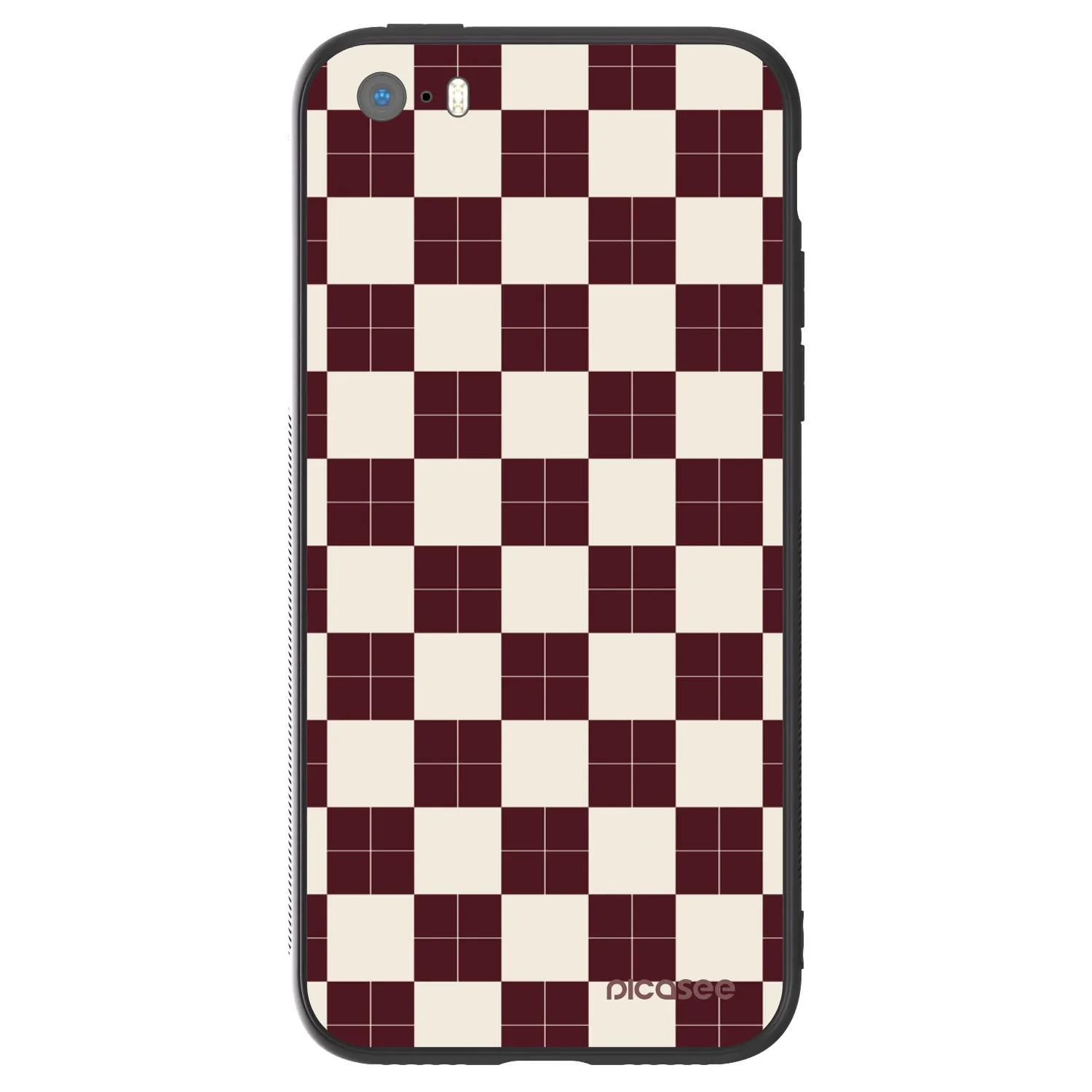 Picasee ULTIMATE CASE za Apple iPhone 5/5S/SE - Checked Away