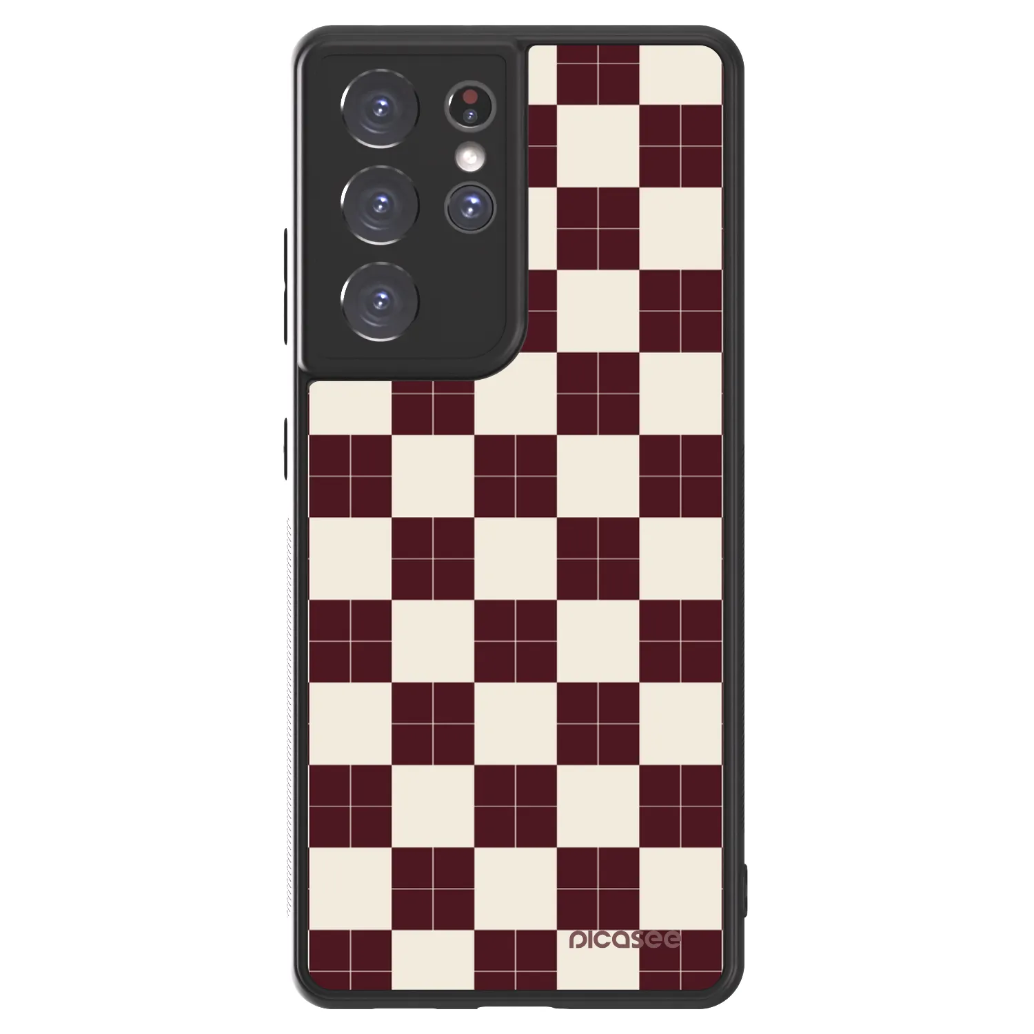 Picasee ULTIMATE CASE za Samsung Galaxy S21 Ultra 5G G998B - Checked Away