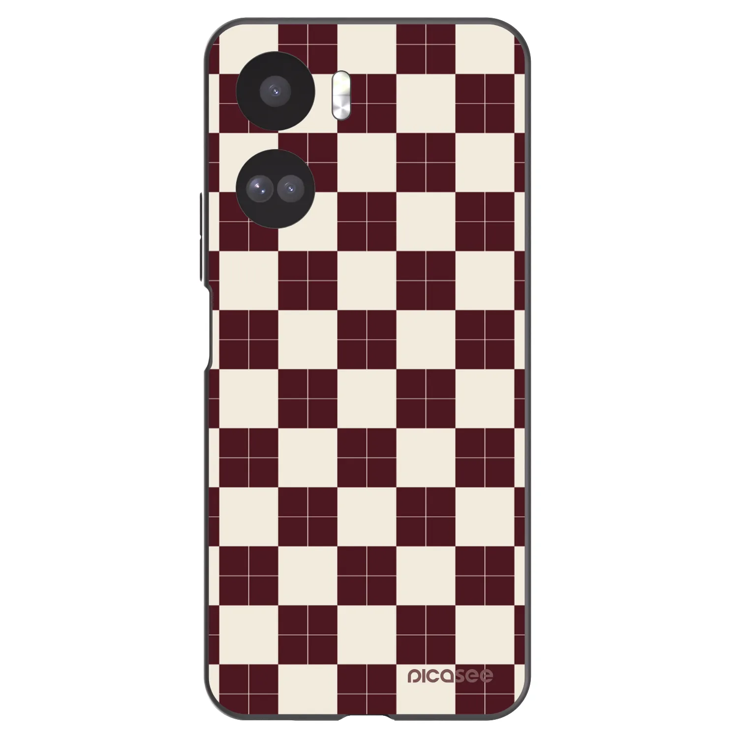 Picasee crna silikonska maskica za Honor 90 Lite 5G - Checked Away