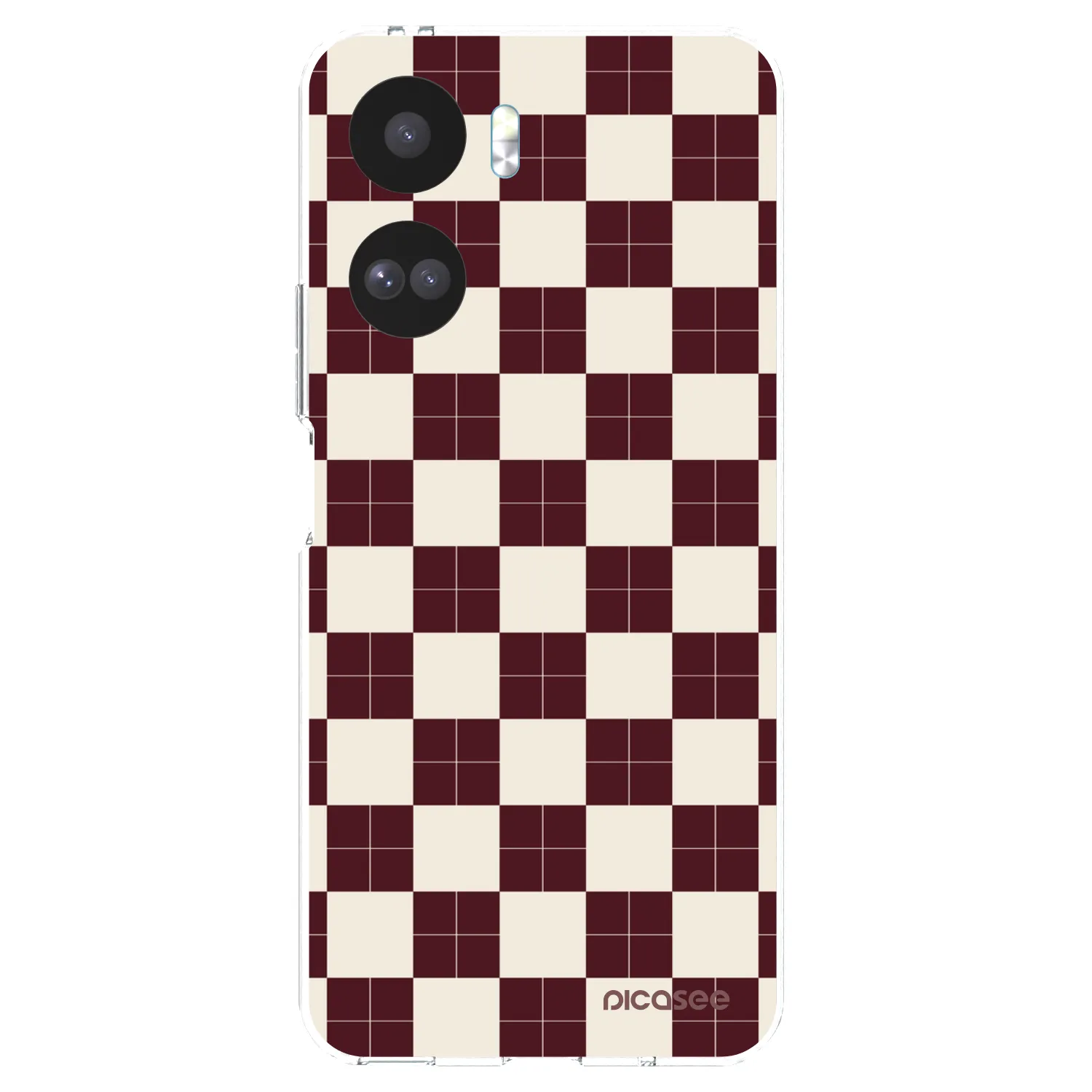 Picasee silikonska prozirna maskica za Honor 90 Lite 5G - Checked Away