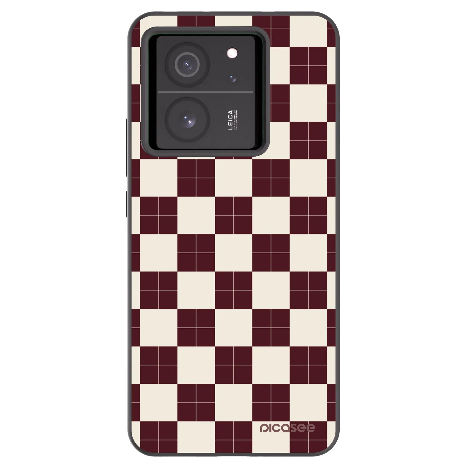 Picasee crna silikonska maskica za Xiaomi 13T - Checked Away