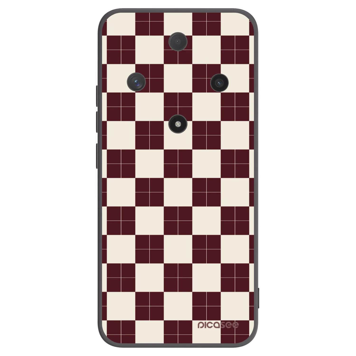 Picasee crna silikonska maskica za Honor Magic6 Lite 5G - Checked Away