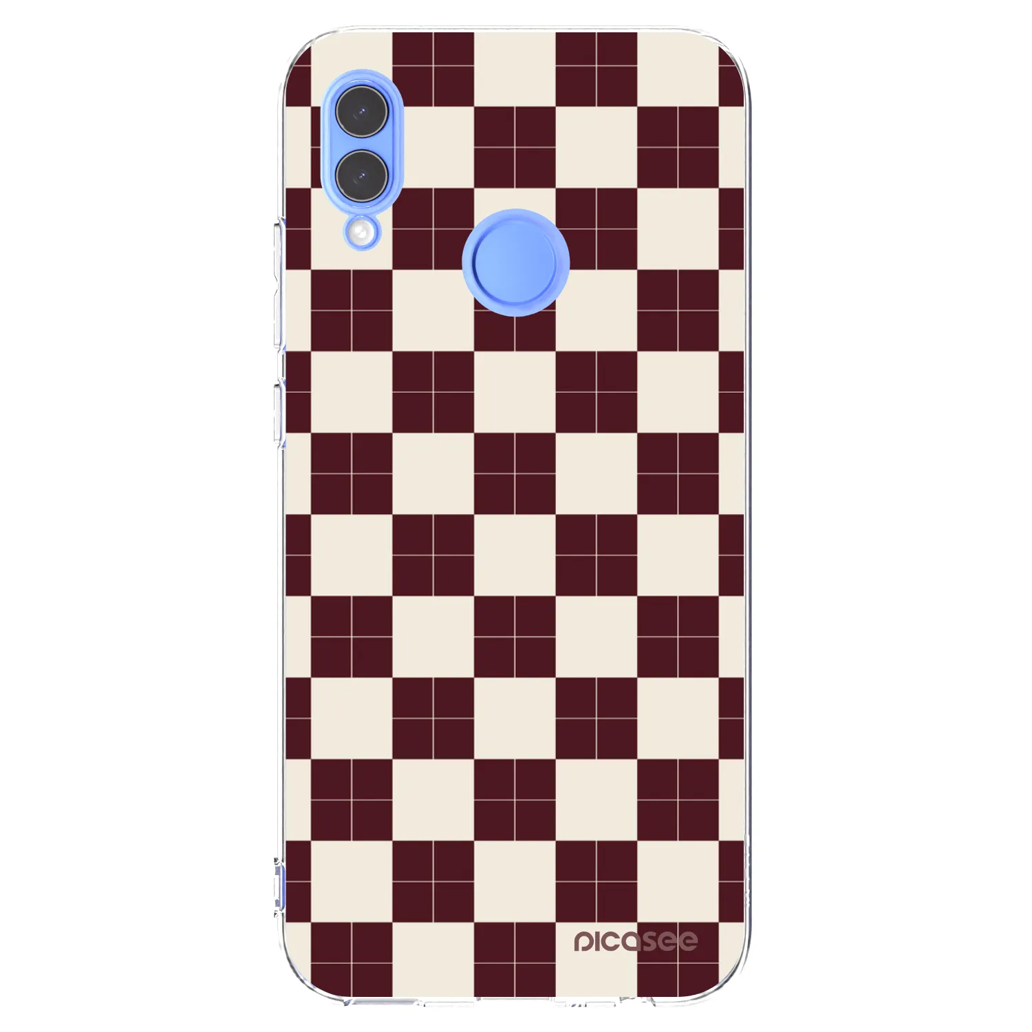 Picasee silikonska prozirna maskica za Huawei P Smart 2019 - Checked Away