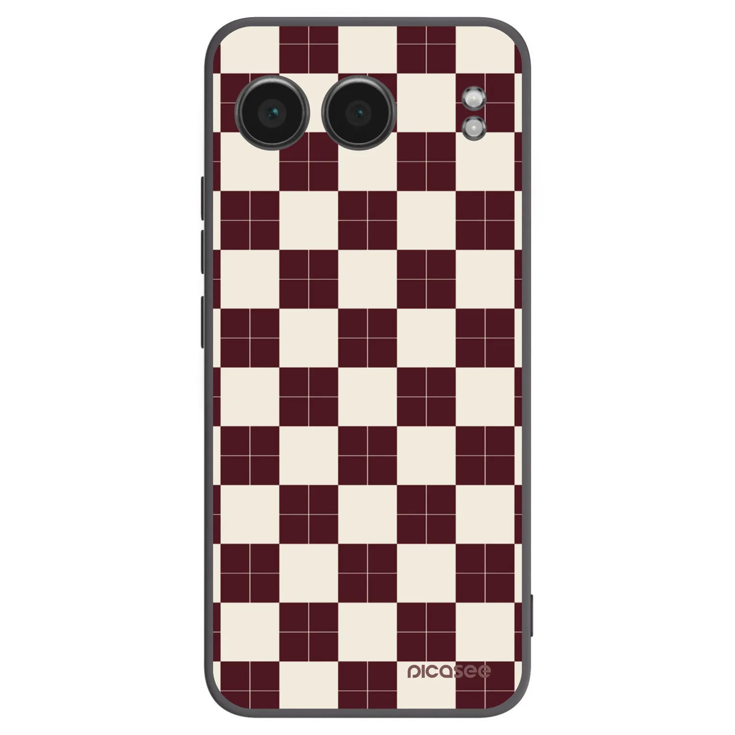 Picasee crna silikonska maskica za OnePlus Nord 4 - Checked Away