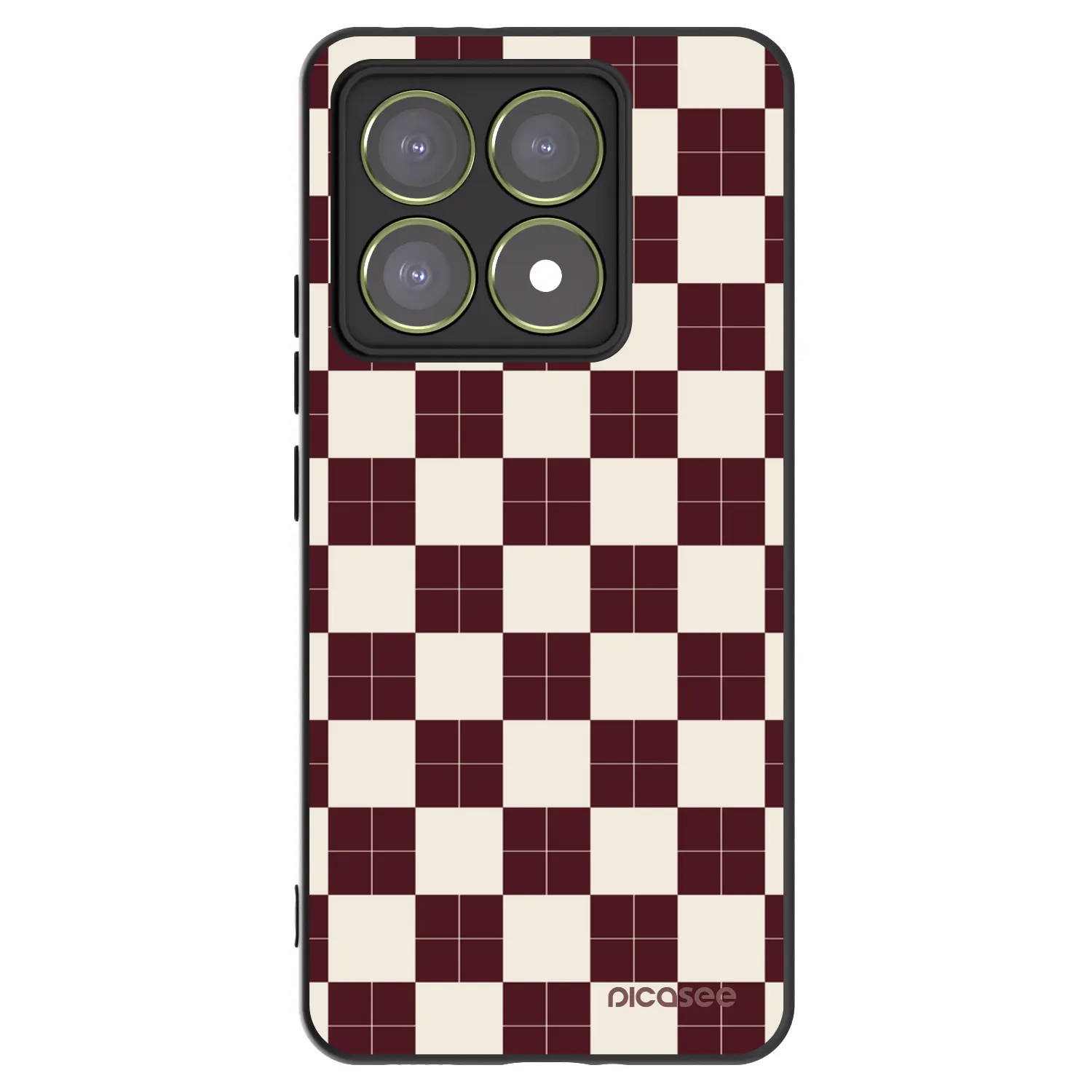 Picasee crna silikonska maskica za Xiaomi 14T - Checked Away