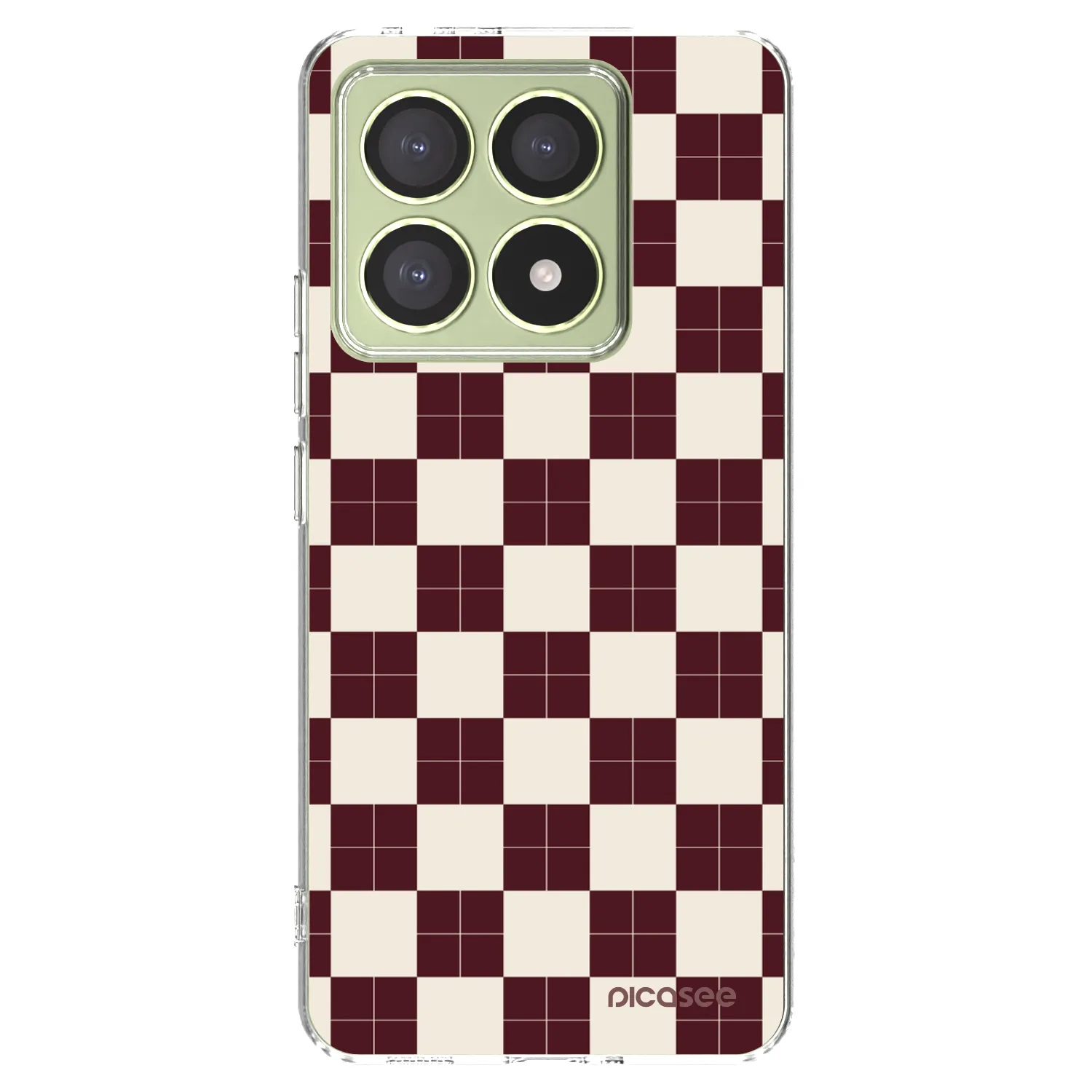 Picasee silikonska prozirna maskica za Xiaomi 14T - Checked Away