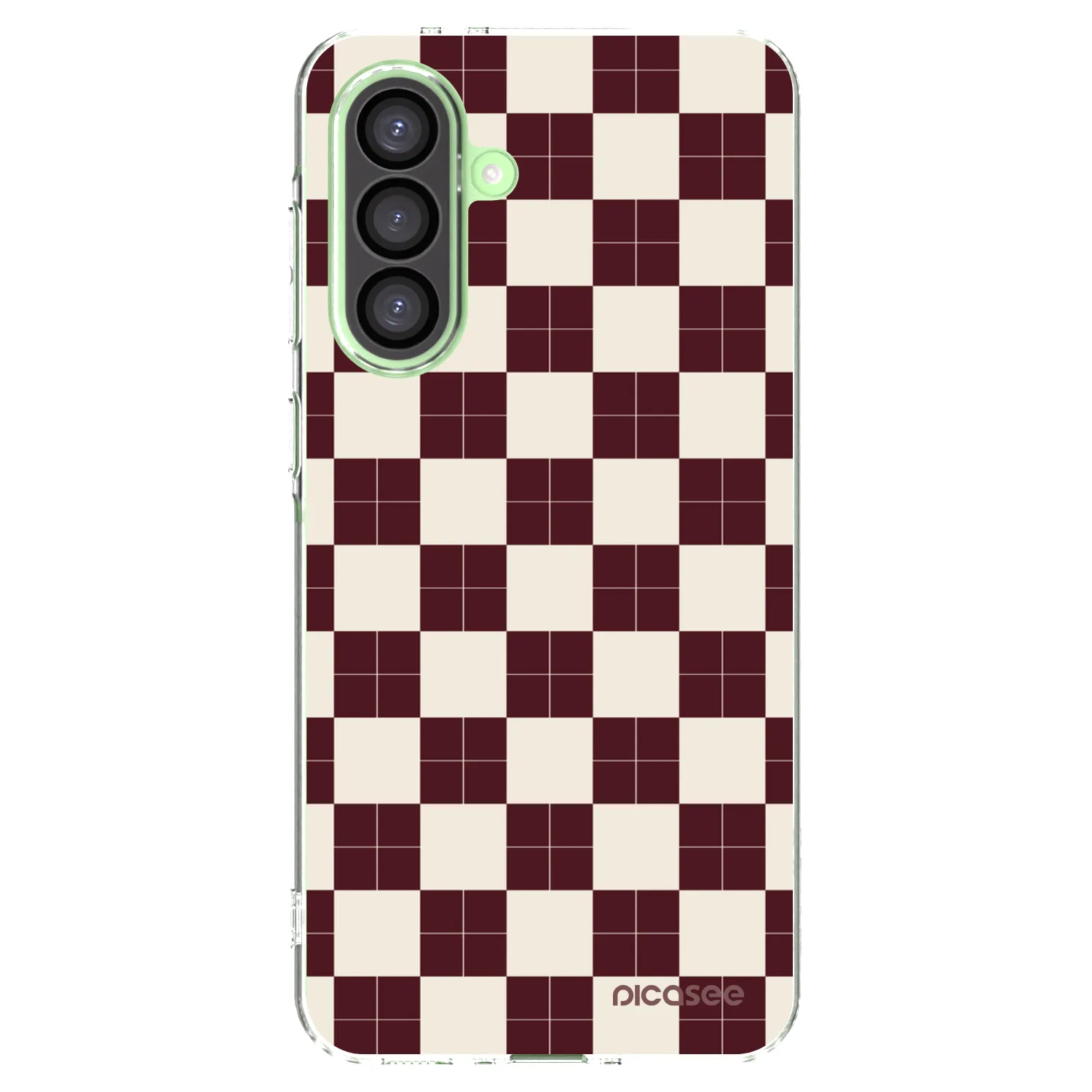 Picasee silikonska prozirna maskica za Samsung Galaxy A26 5G A266B - Checked Away
