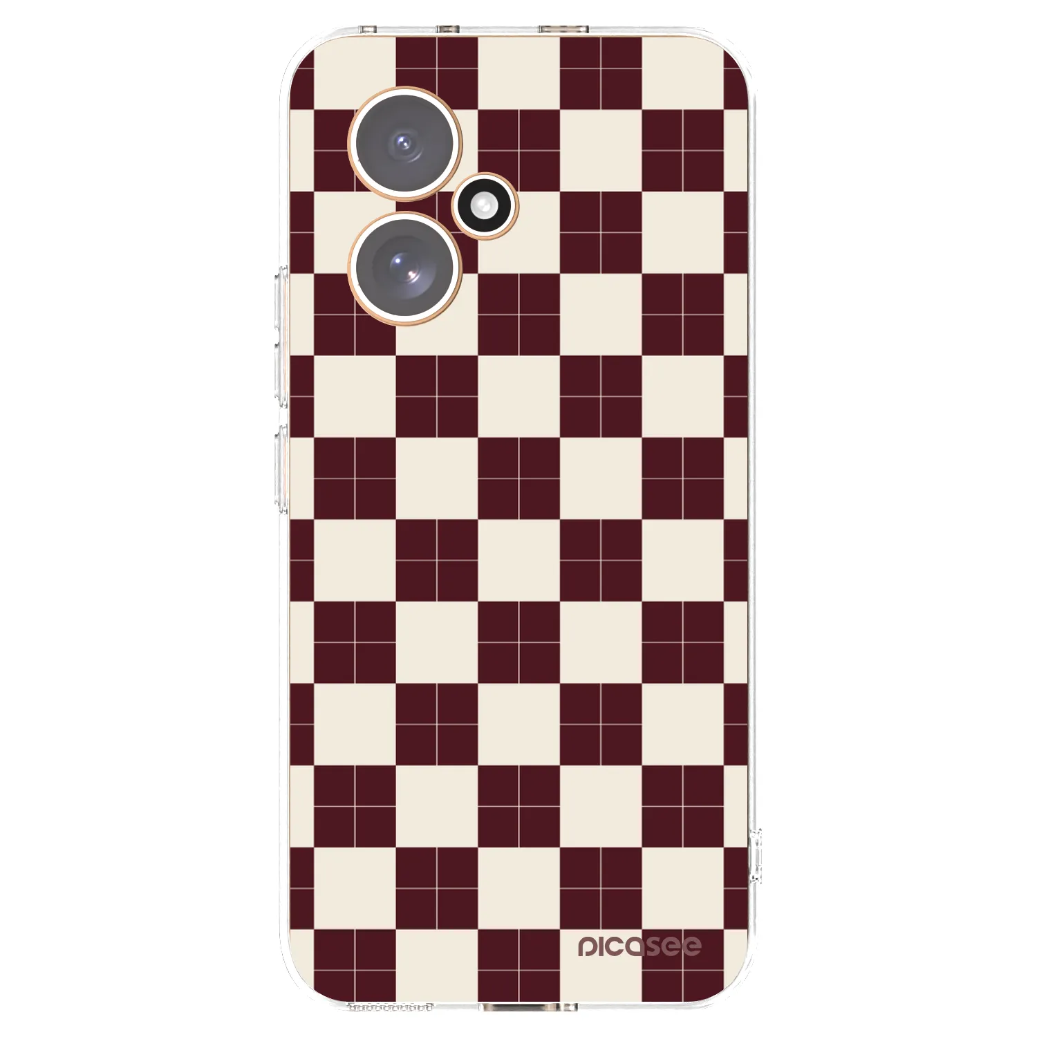 Picasee silikonska prozirna maskica za Honor 400 5G - Checked Away