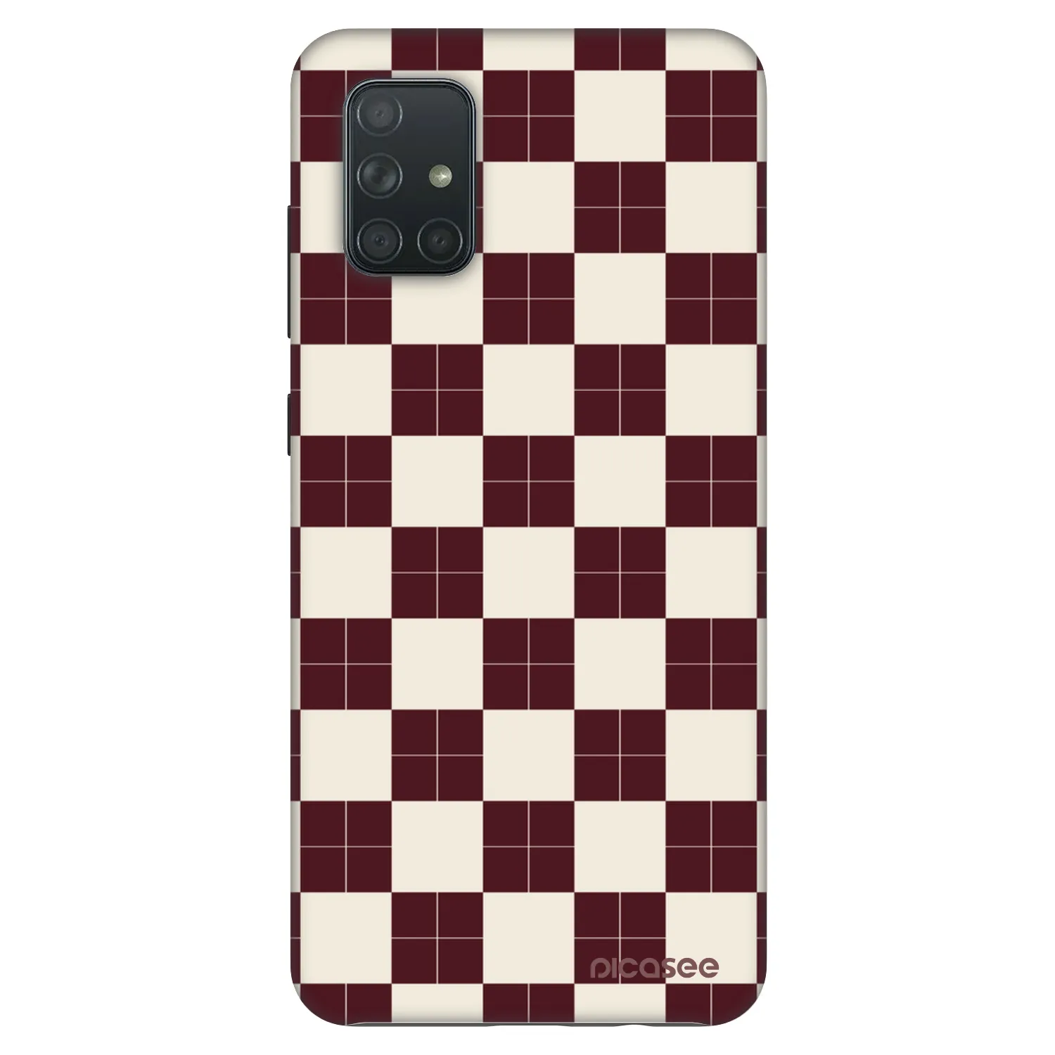 Picasee Fashion Case za Samsung Galaxy A71 A715F - Checked Away
