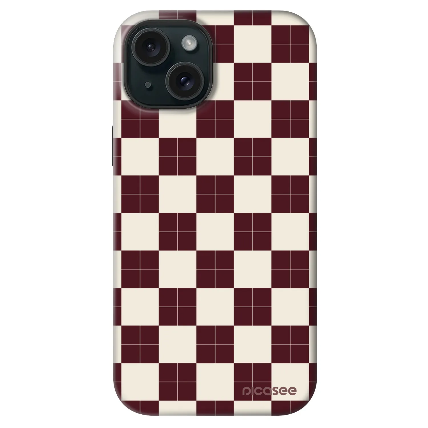 Picasee Fashion Case MagSafe za Apple iPhone 14 - Checked Away