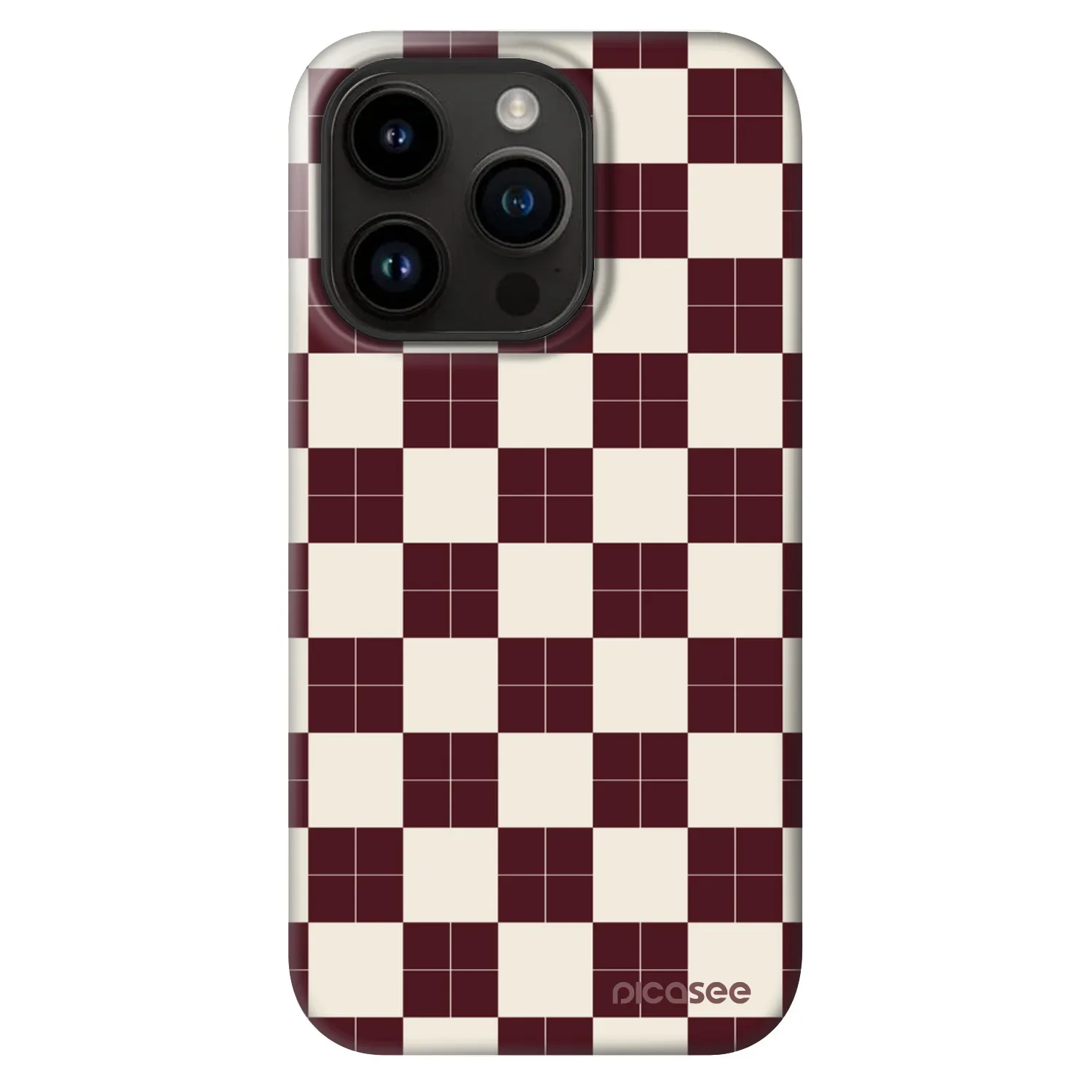 Picasee Fashion Case MagSafe za Apple iPhone 14 Pro - Checked Away