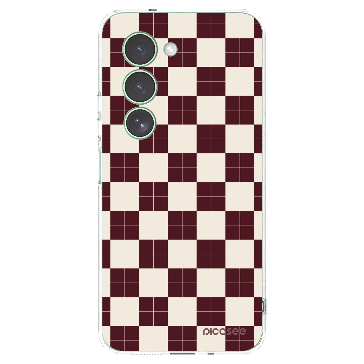 Picasee silikonska prozirna maskica za Xiaomi Redmi 15 5G - Checked Away