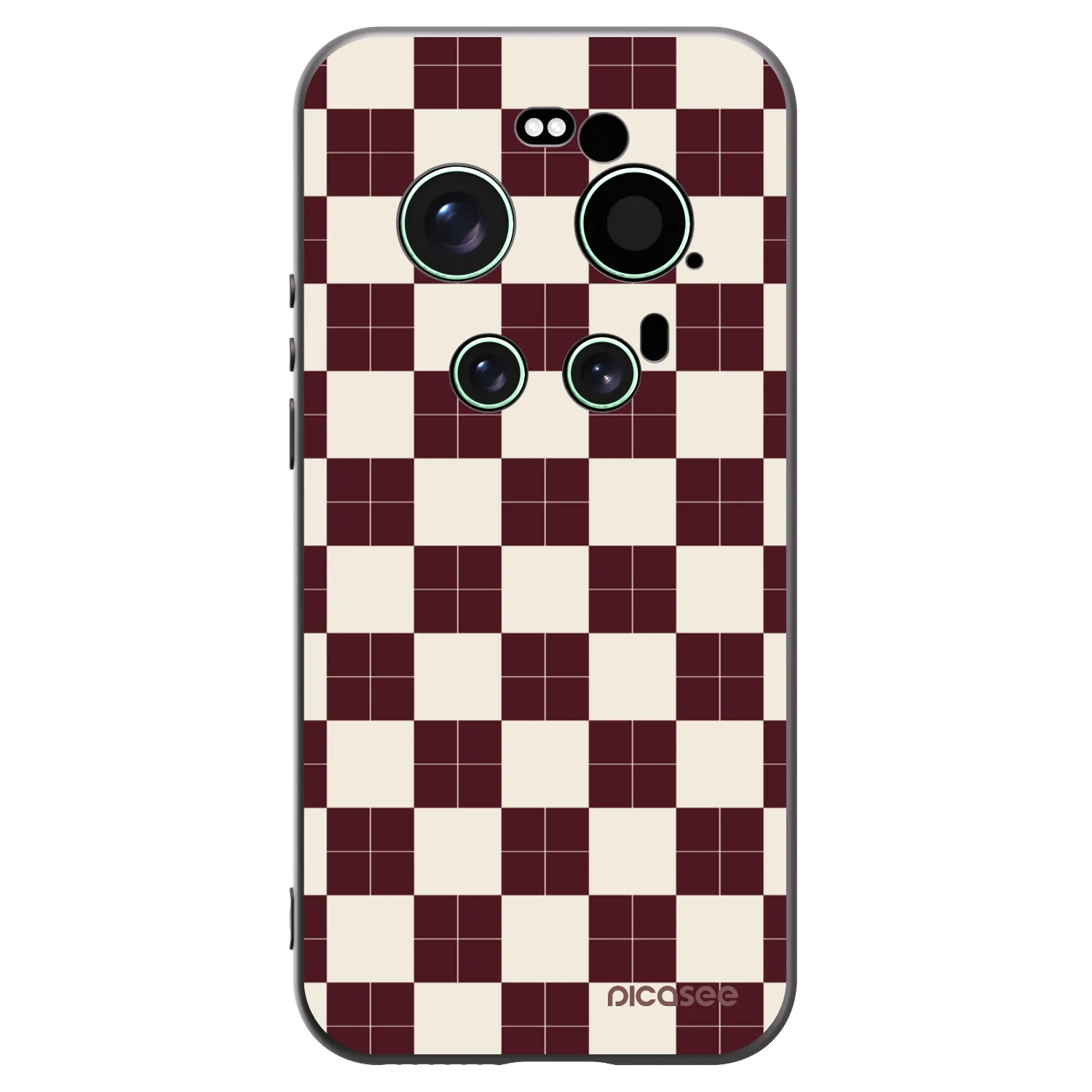 Picasee crna silikonska maskica za Xiaomi 17 Ultra - Checked Away