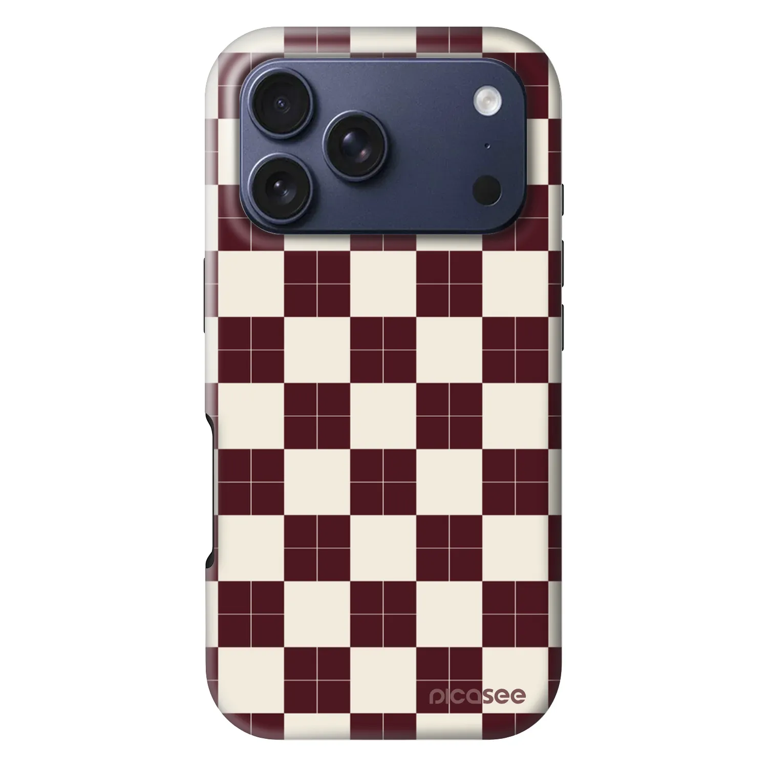 Picasee Fashion Case MagSafe za Apple iPhone 18 Pro - Checked Away