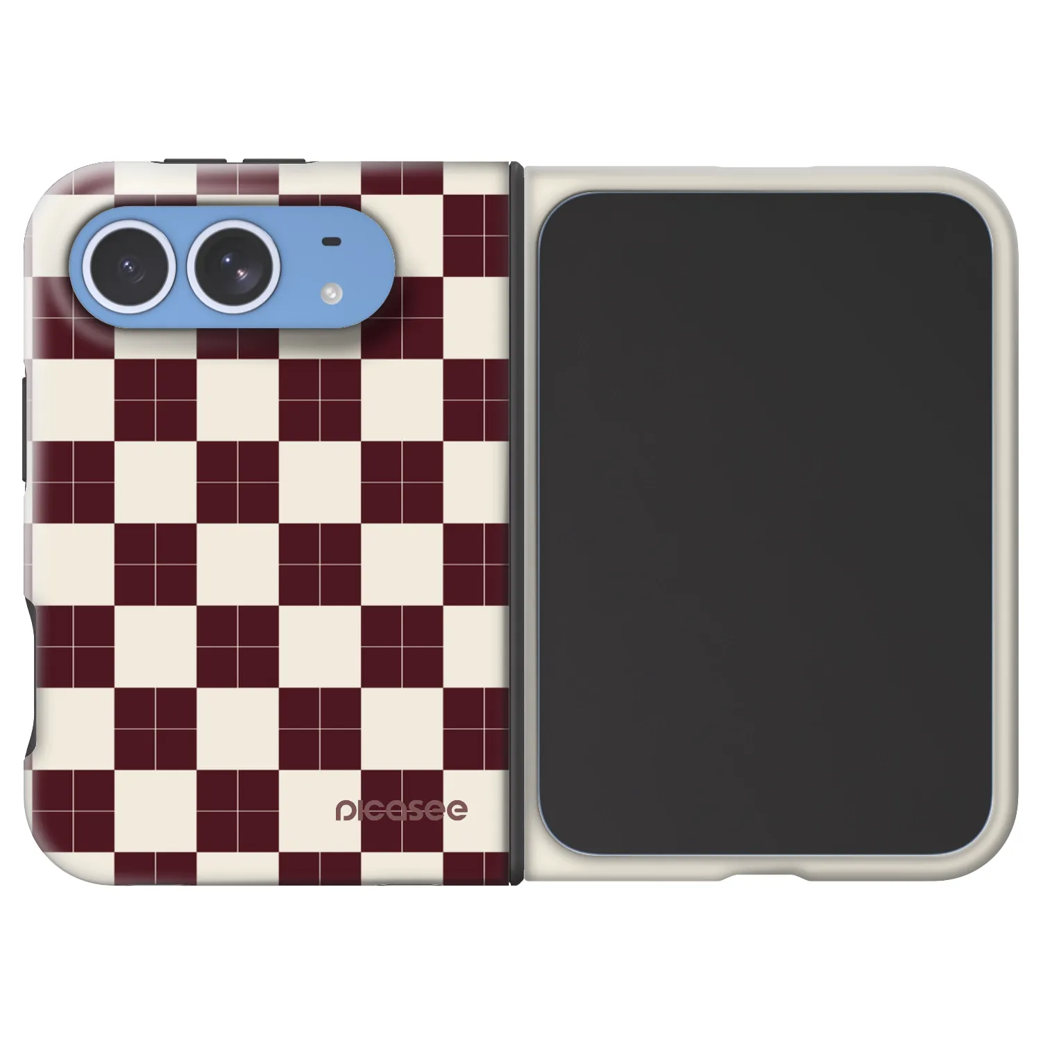 Picasee Fashion Case MagSafe za Apple iPhone Duo - Checked Away