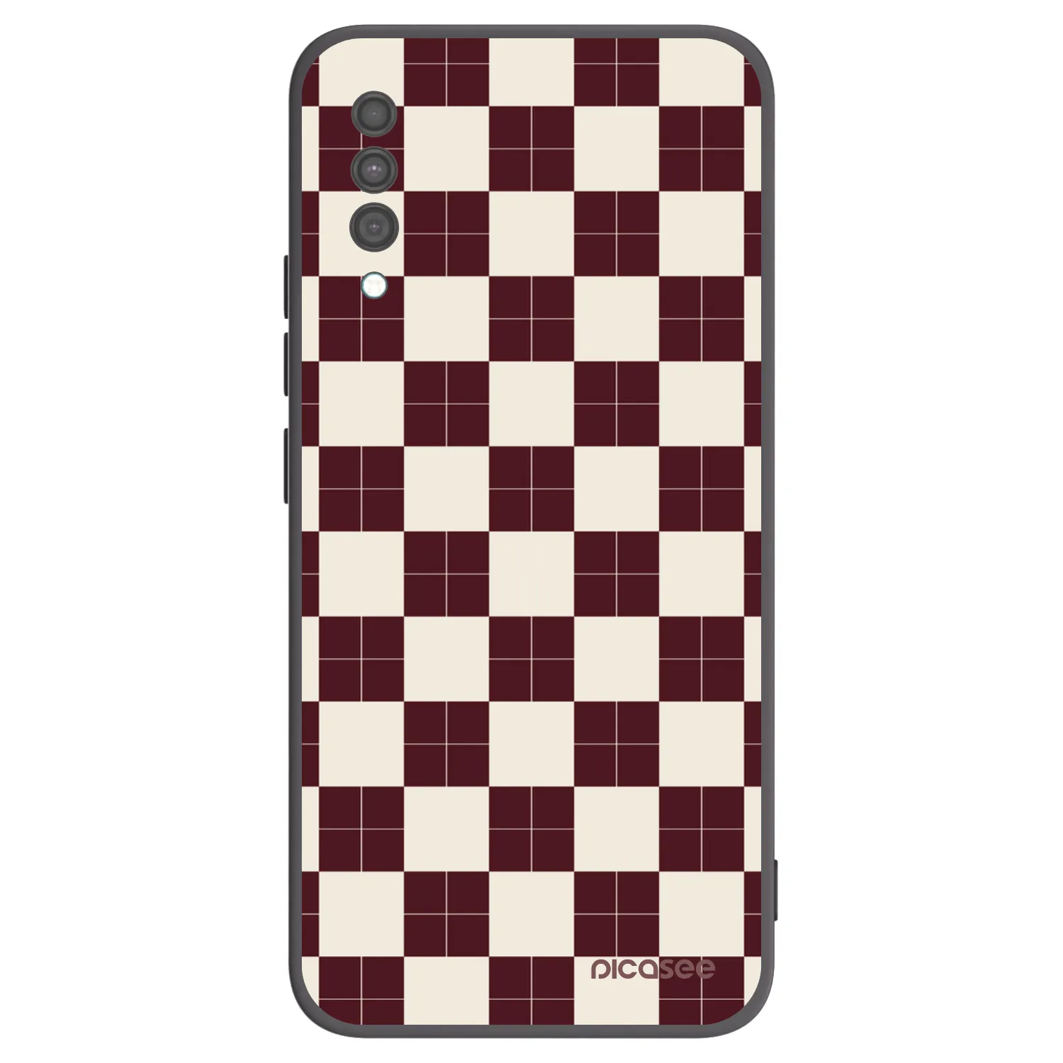Picasee crna silikonska maskica za Samsung Galaxy A30s A307F - Checked Away