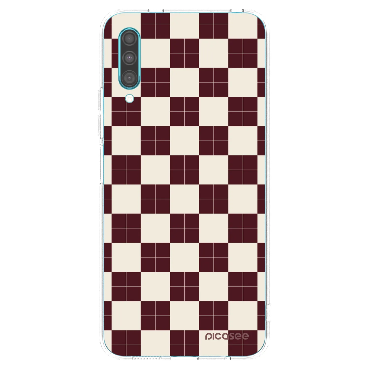 Picasee silikonska prozirna maskica za Samsung Galaxy A30s A307F - Checked Away