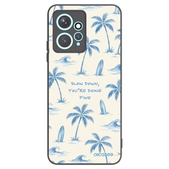 Picasee crna silikonska maskica za Xiaomi Redmi Note 12 4G - Slow Tide