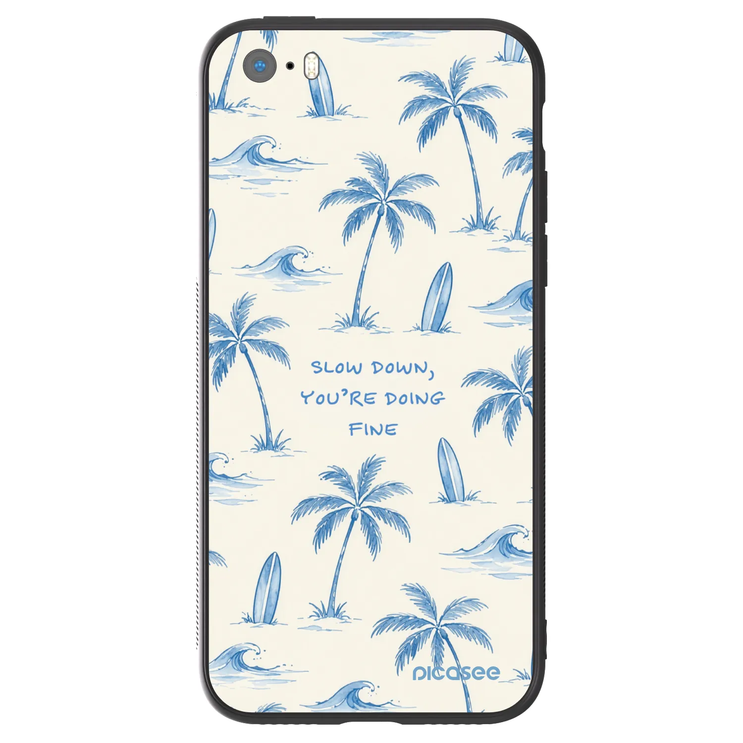 Picasee ULTIMATE CASE za Apple iPhone 5/5S/SE - Slow Tide