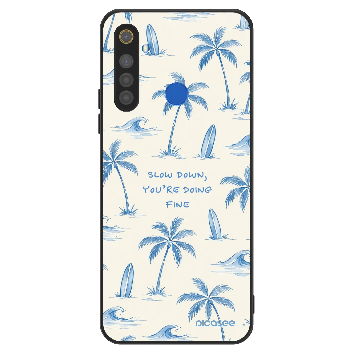 Picasee ULTIMATE CASE za Realme 5 - Slow Tide