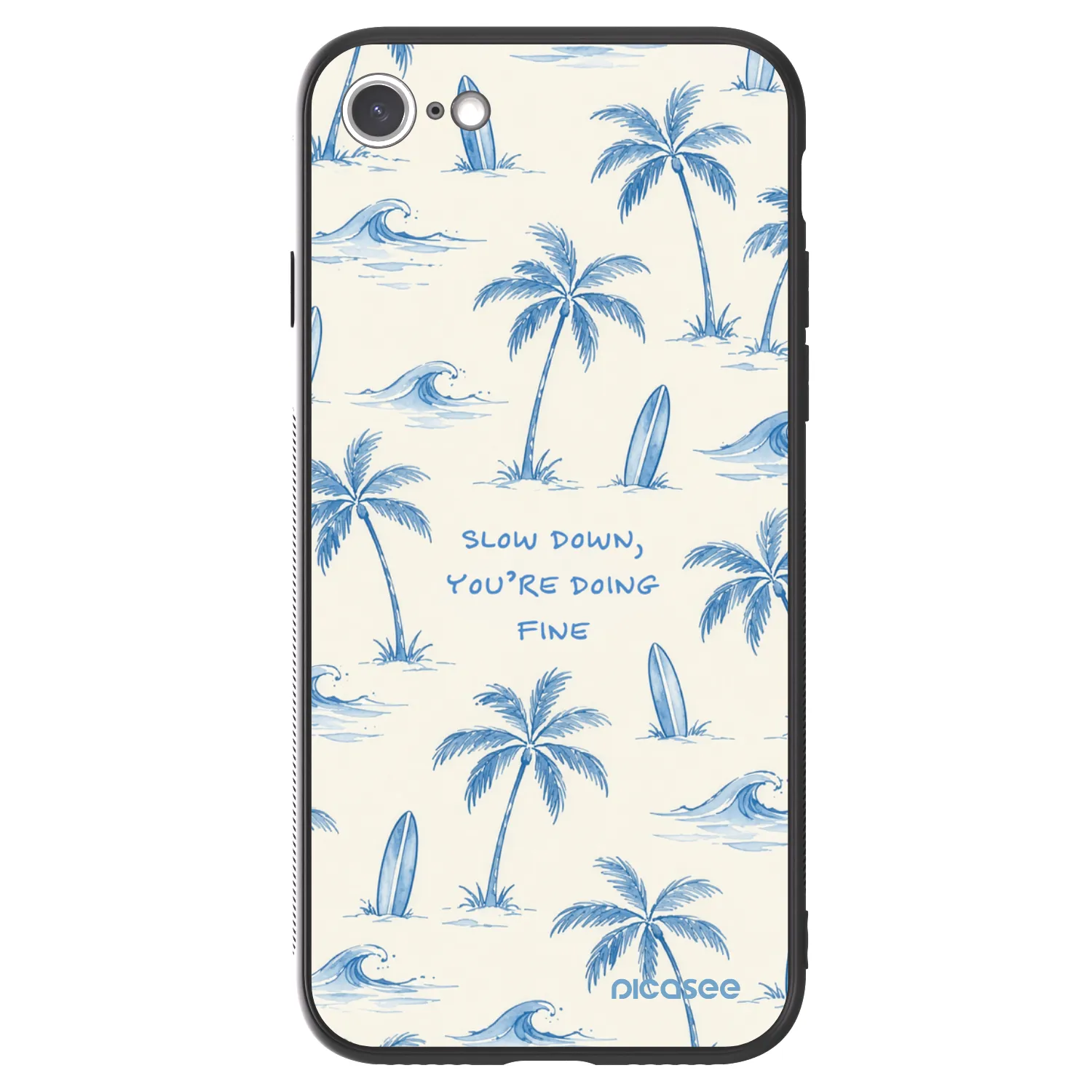 Picasee ULTIMATE CASE za Apple iPhone SE 2022 - Slow Tide