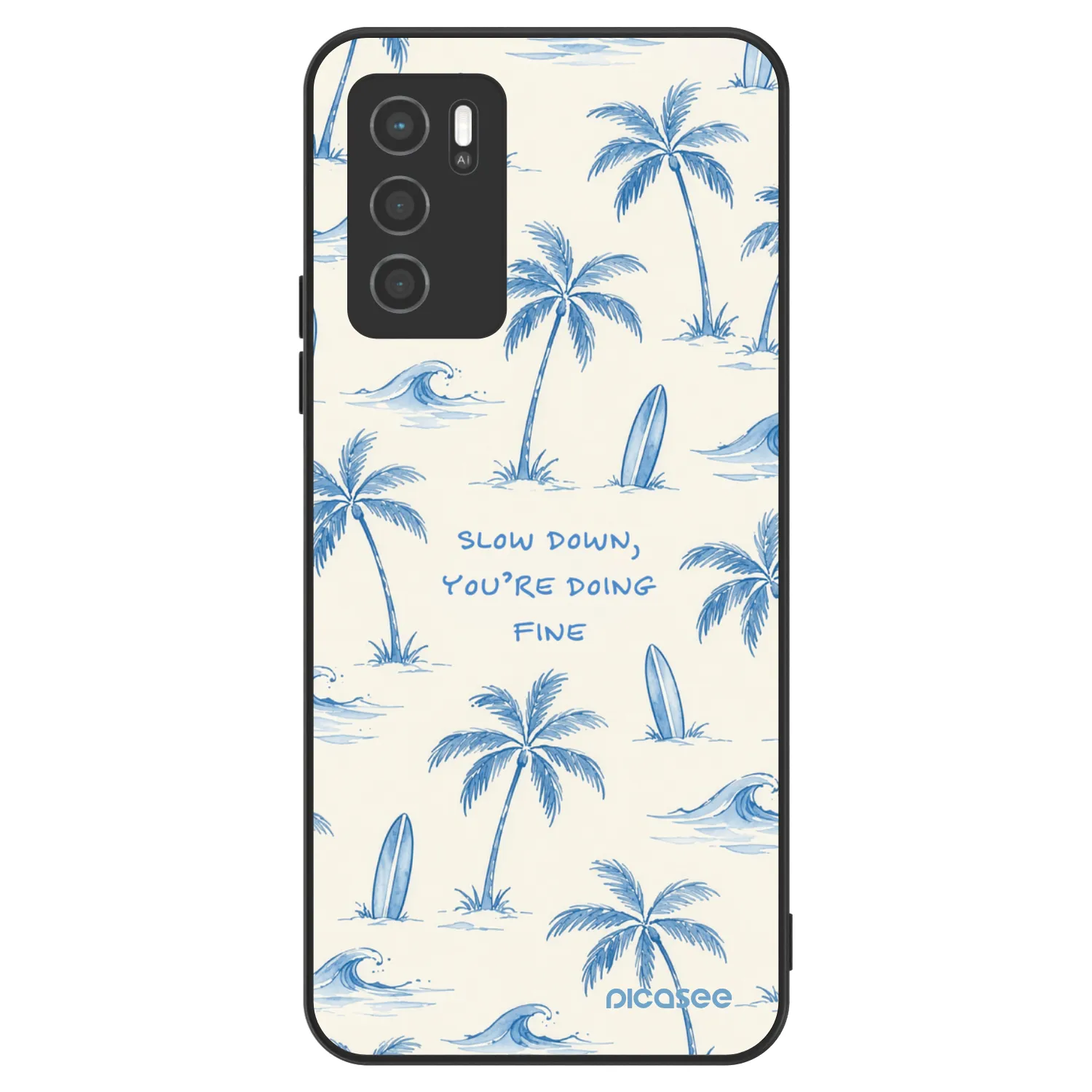 Picasee ULTIMATE CASE za OPPO A16 - Slow Tide