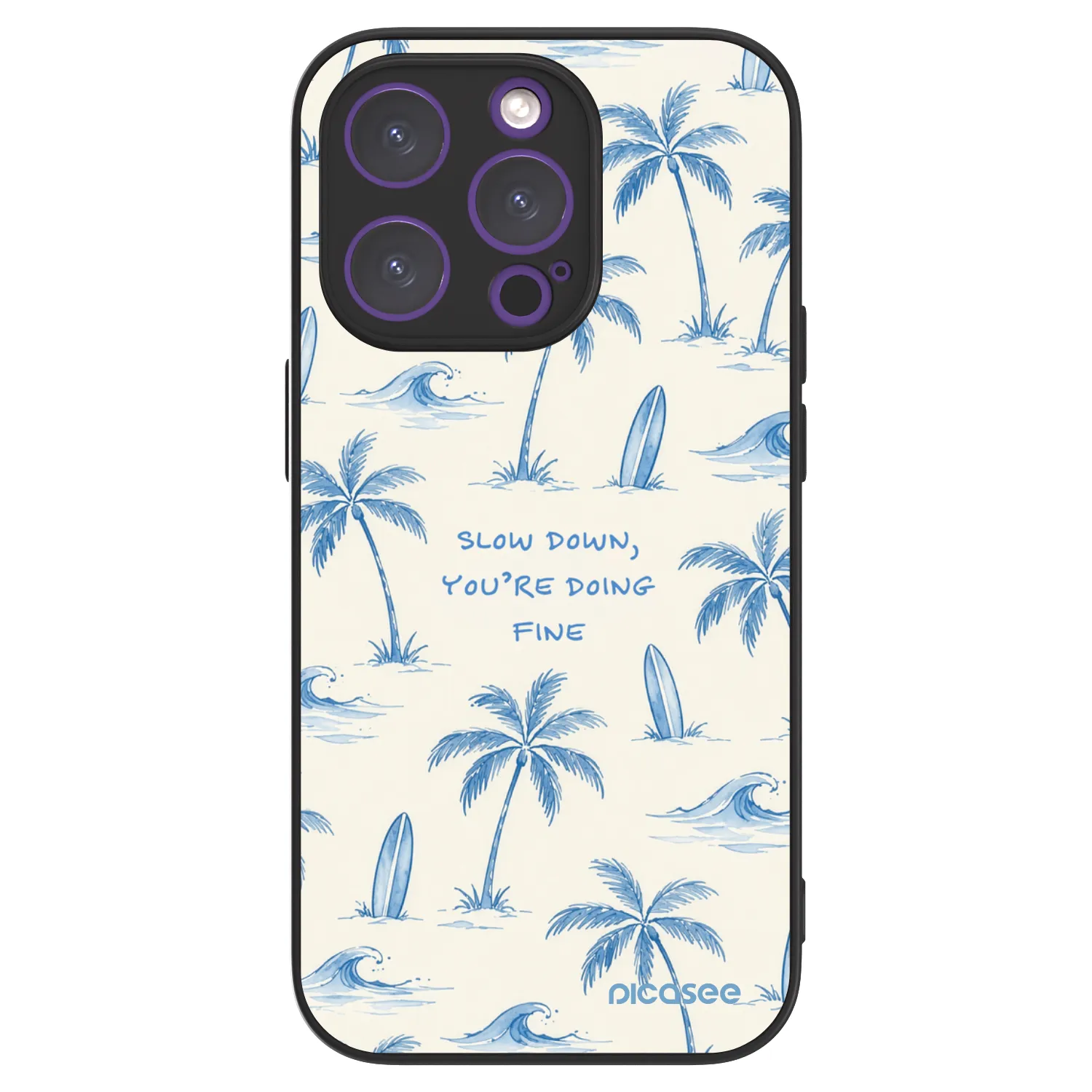 Picasee ULTIMATE CASE MagSafe za Apple iPhone 14 Pro - Slow Tide