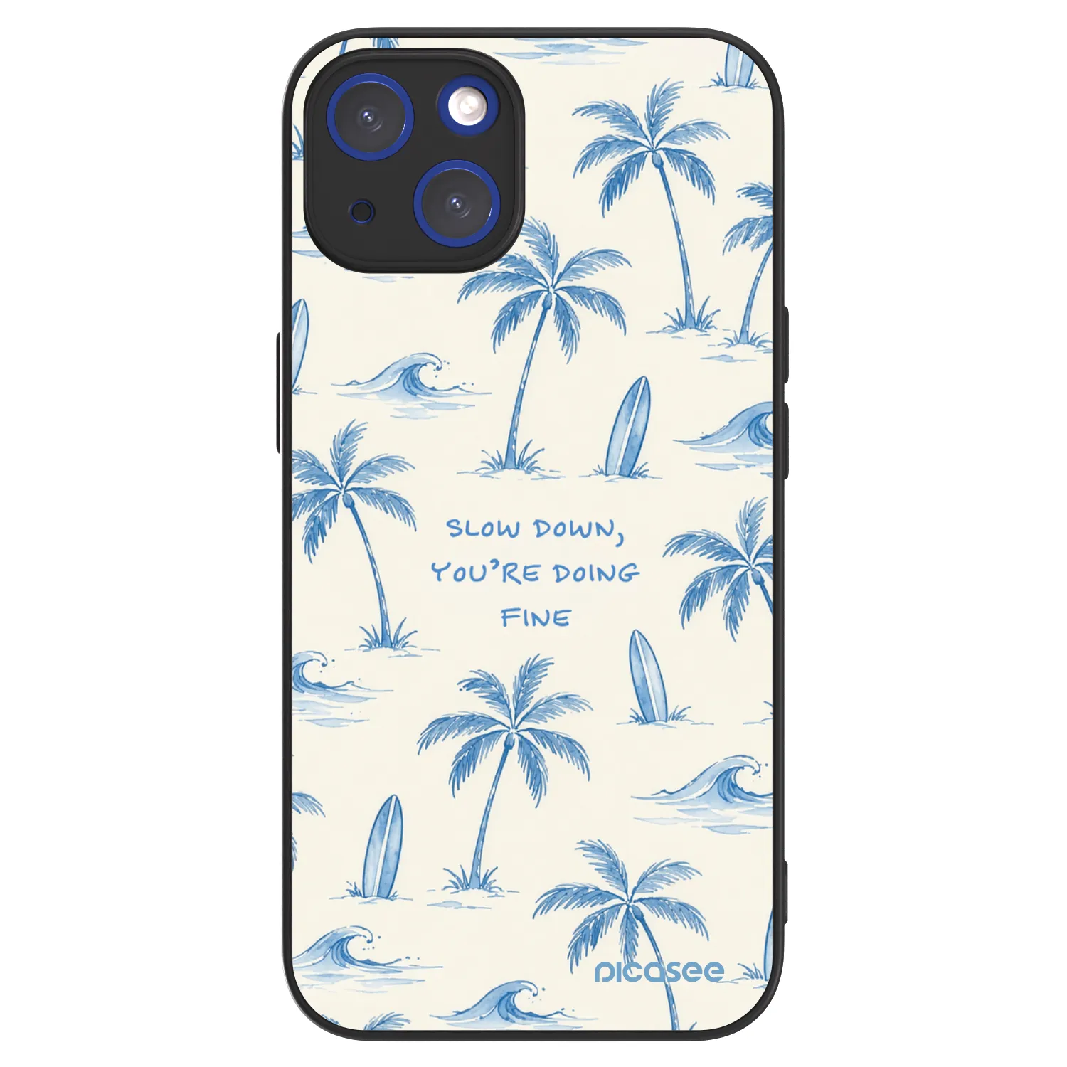 Picasee ULTIMATE CASE MagSafe za Apple iPhone 14 - Slow Tide
