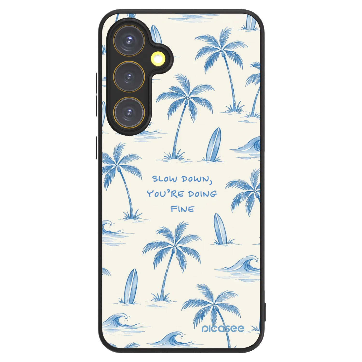 Picasee ULTIMATE CASE PowerShare za Samsung Galaxy S24 FE S721B - Slow Tide