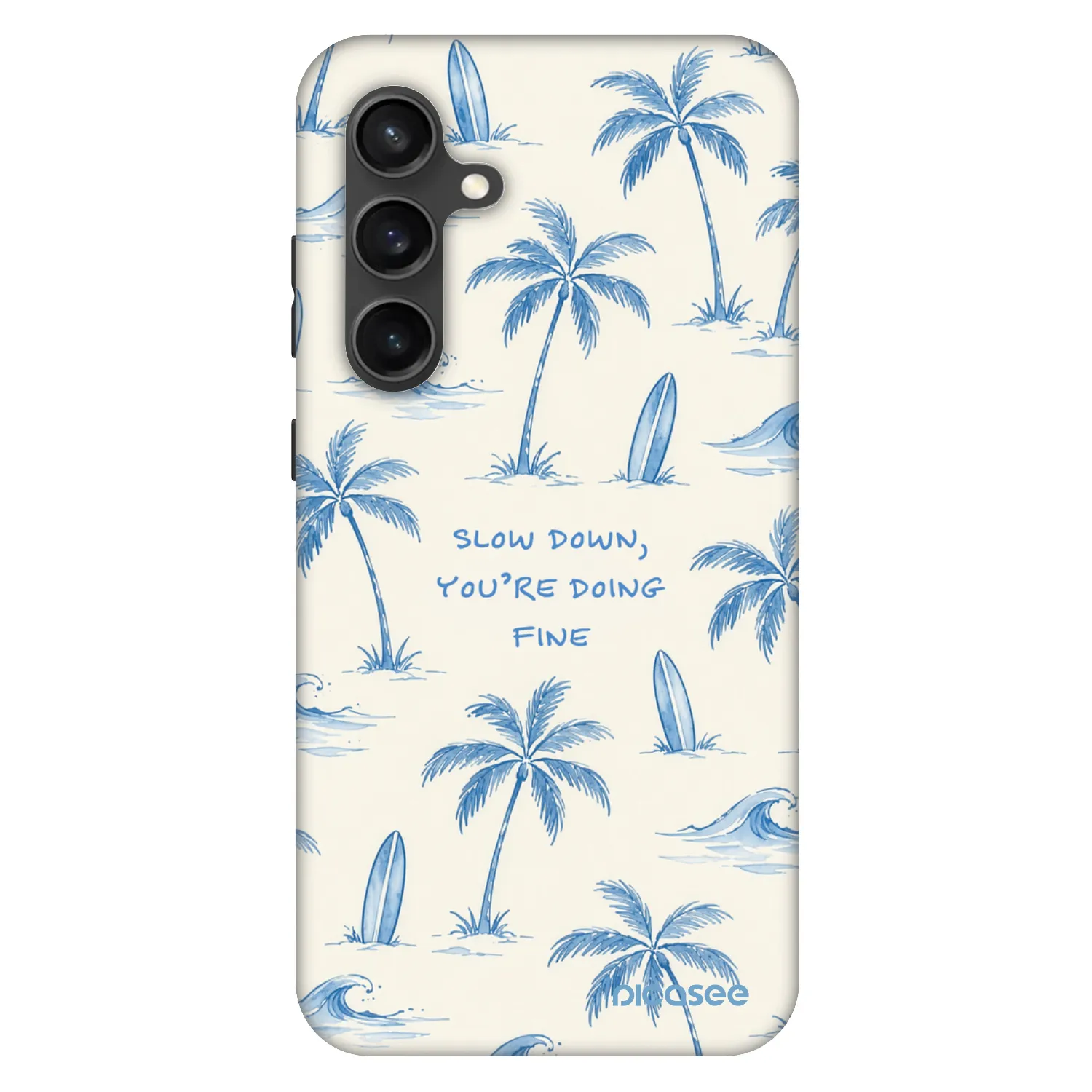 Picasee Fashion Case za Samsung Galaxy S24 FE S721B - Slow Tide