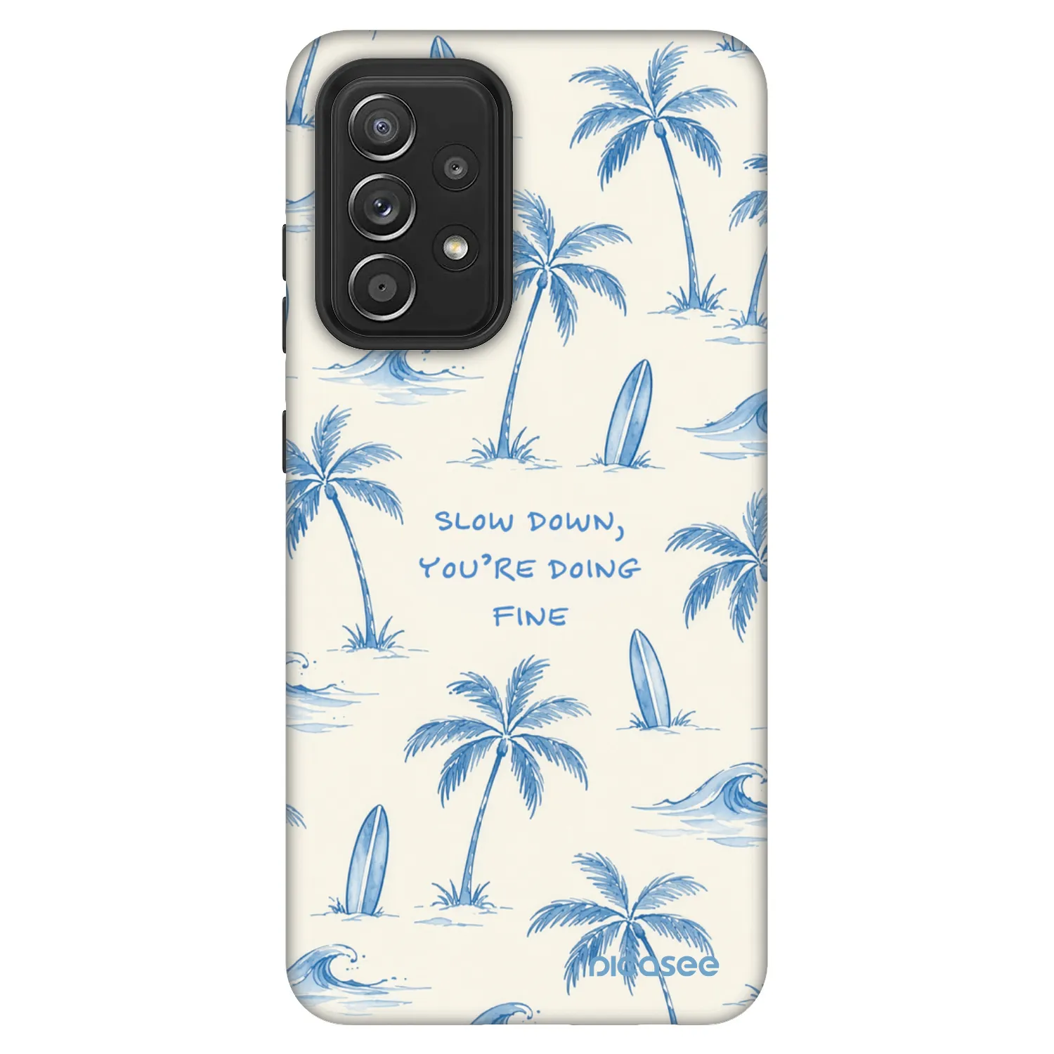 Picasee Fashion Case za Samsung Galaxy A52 5G A525F - Slow Tide