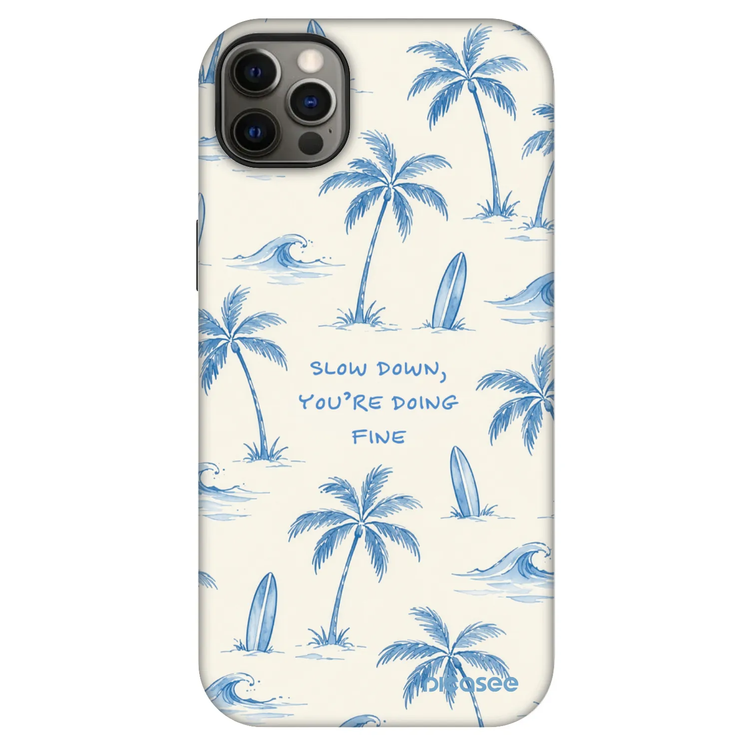 Picasee Fashion Case MagSafe za Apple iPhone 12 Pro Max - Slow Tide