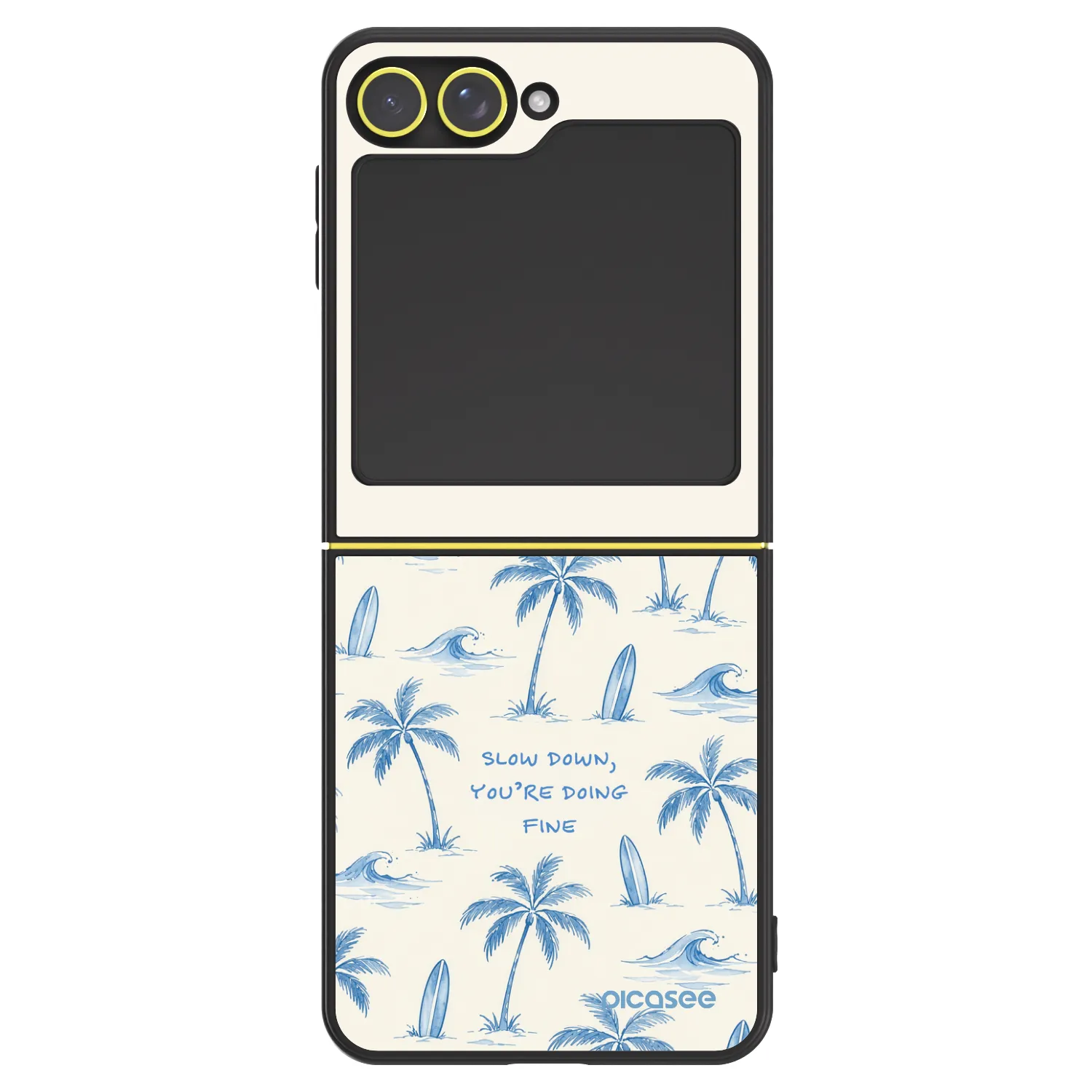 Picasee ULTIMATE CASE za Samsung Galaxy Z Flip7 FE 5G - Slow Tide